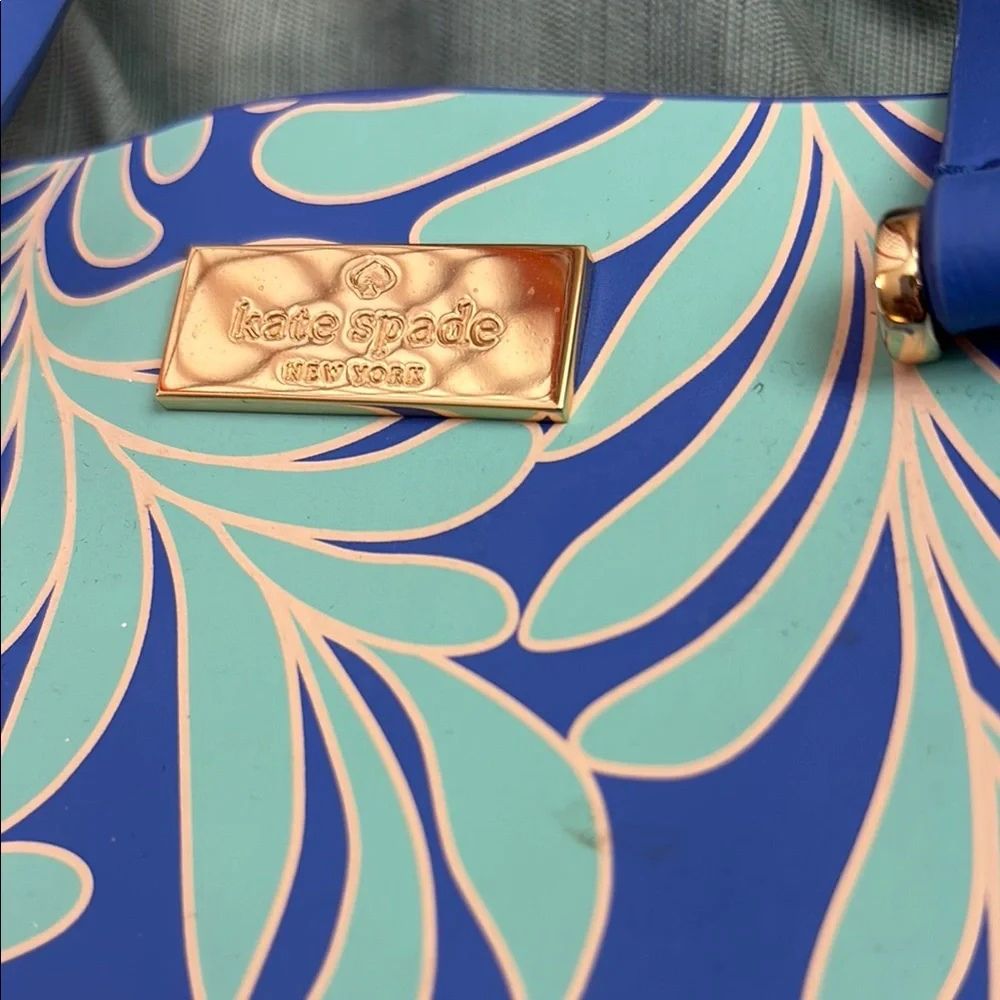 Kate Spade New Blue and Green Patterned Women's Bag - Picture 11 of 12